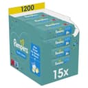 Pampers fresh clean babydoekjes, 15 pakjes van 80 stuks