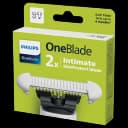 Philips OneBlade Intimate vervangmesjes 2 stuks voor gevoelige zones QP229/52